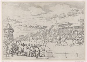 Preparando-se para começar, 30 de setembro de 1811., 30 de setembro de 1811. de Thomas Rowlandson