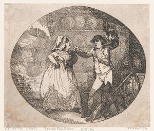 Regresso do Desporto, 1786 ., 1786 . de Thomas Rowlandson