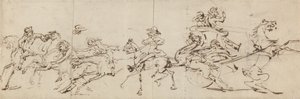 Acidentes de motocicleta e de carro de Thomas Rowlandson