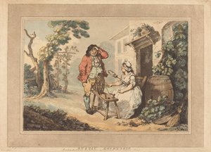 Namoro Rústico de Thomas Rowlandson