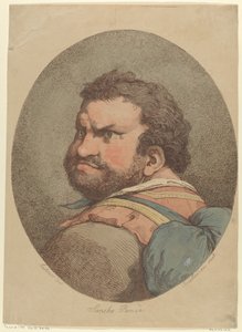 Sancho Pança, de Dom Quixote, ca. 1776., c. 1776. de Thomas Rowlandson