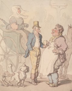 «Slender Billy»  A refrescar-se de Thomas Rowlandson