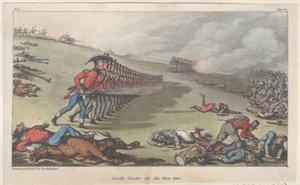Cheira Pó pela primeira vez, de The Military Adventures of Johnny Newcome, 1815., 1815. de Thomas Rowlandson