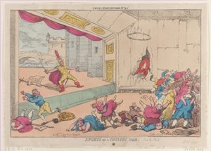 Sports of a Country Fair, Parte III, 5 de outubro de 1810., 5 de outubro de 1810. de Thomas Rowlandson