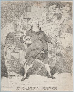 Sr. Samuel House, [1780] reeditado 1786-91., [1780] reeditado 1786-91. de Thomas Rowlandson