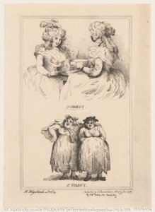 St James e St Giles, 1792., 1792. de Thomas Rowlandson