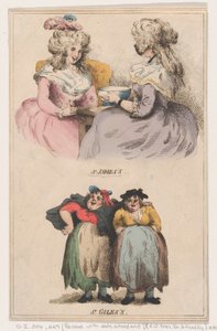 St. James e St. Giles, 1 de dezembro de 1791., 1 de dezembro de 1791. de Thomas Rowlandson
