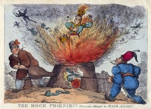 A FÉNIX SIMULADA! Ou uma tentativa vã de RISE AGAIN de Thomas Rowlandson