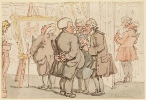 A galeria de arte de Thomas Rowlandson