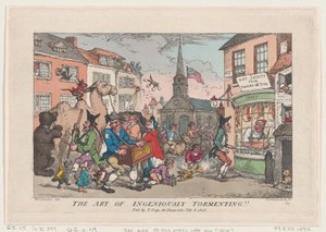A arte de atormentar engenhosamente, 8 de fevereiro de 1808., 8 de fevereiro de 1808. de Thomas Rowlandson