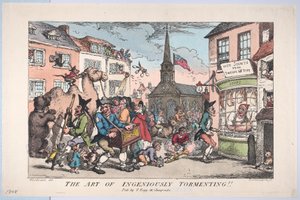 A arte de atormentar engenhosamente, 8 de fevereiro de 1808., 8 de fevereiro de 1808. de Thomas Rowlandson