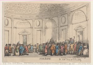 O Banco, Janeiro de 1792., Janeiro de 1792. de Thomas Rowlandson