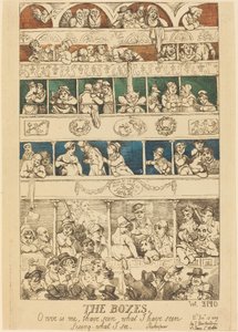 As caixas de Thomas Rowlandson