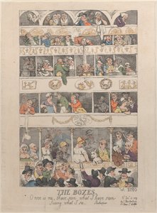 The Boxes, 12 de dezembro de 1809., 12 de dezembro de 1809. de Thomas Rowlandson