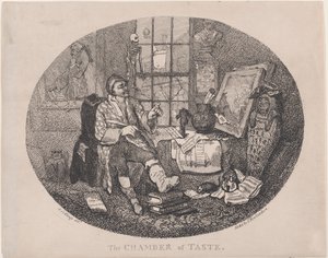 A Câmara do Gosto, c. 1785., c. 1785. de Thomas Rowlandson