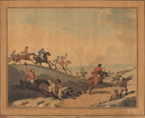 A caçada de Thomas Rowlandson