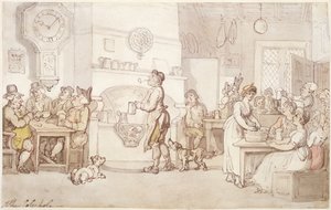 &39;The Cole Hole&39; (tinta e papel no papel) (ver também BKB 100476) de Thomas Rowlandson