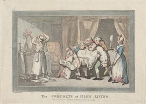 The Comforts of High Living, 16 de dezembro de 1794., 16 de dezembro de 1794. de Thomas Rowlandson