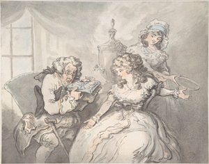 O Conhecedor de Thomas Rowlandson