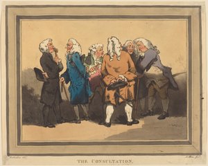 A consulta de Thomas Rowlandson
