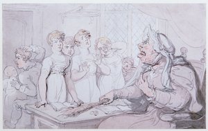 A senhora cruel de Thomas Rowlandson