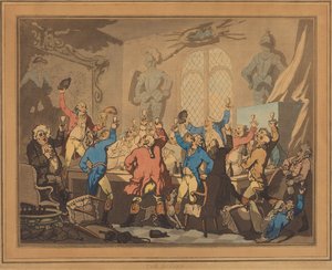 O Jantar de Thomas Rowlandson