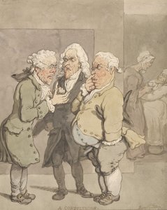 A consulta médica de Thomas Rowlandson