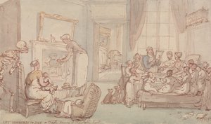 A Família das Crianças de Thomas Rowlandson