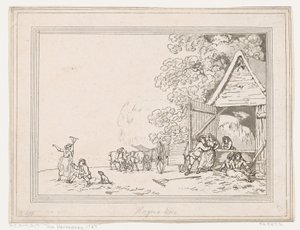 Os Haymakers, 1787., 1787. de Thomas Rowlandson