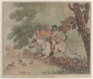 O Caçador de Thomas Rowlandson