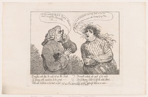 O Incurável, 4 de abril de 1784., 4 de abril de 1784. de Thomas Rowlandson
