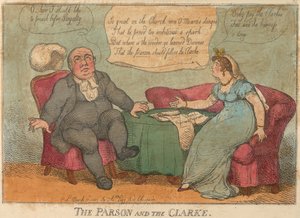 O Parson e o Clarke, n.º 76 de Thomas Rowlandson