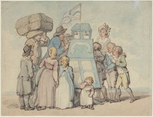 O Peep Show de Thomas Rowlandson
