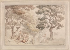 O piquenique de Thomas Rowlandson