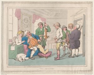 The Poacher, 1 de Maio de 1806., 1 de Maio de 1806. de Thomas Rowlandson