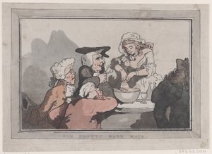 The Pretty Barr Maid, 20 de outubro de 1786., 20 de outubro de 1786. de Thomas Rowlandson