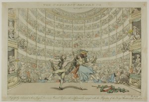 A perspectiva diante de nós de Thomas Rowlandson