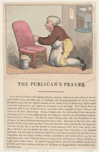 A Oração do Publicano, 20 de setembro de 1801., 20 de setembro de 1801. de Thomas Rowlandson