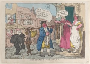 The Rabbit Merchant, 1810., 1810. de Thomas Rowlandson