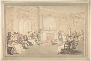 A Recepção de Thomas Rowlandson