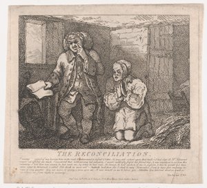 As belezas pitorescas da reconciliação de Boswell, segunda parte, 20 de junho de 1786., 20 de junho de 1786 de Thomas Rowlandson