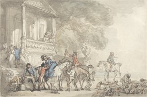 O retorno da caça de Thomas Rowlandson