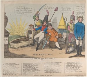 The Rising Sun, Or, A View of the Continent, 28 de Agosto de 1810, 28 de Agosto de 1810. de Thomas Rowlandson