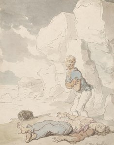 Os Marinheiros Naufragados de Thomas Rowlandson