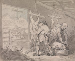 O Matadouro de Thomas Rowlandson