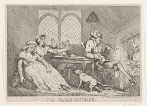 O Terno Marido, 28 de julho de 1786., 28 de julho de 1786. de Thomas Rowlandson
