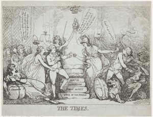 The Times, dezembro de 1788., dezembro de 1788. de Thomas Rowlandson