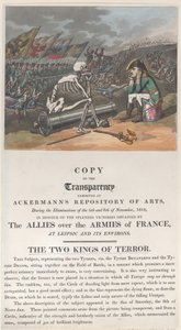 Os Dois Reis do Terror, novembro de 1813., novembro de 1813. de Thomas Rowlandson