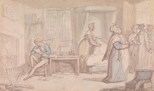 O Quarto da Graduação de Thomas Rowlandson