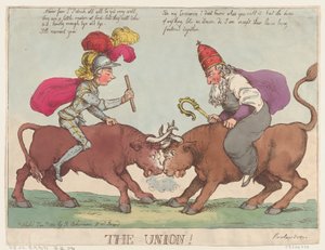 A União, 1º de janeiro de 1801., 1º de janeiro de 1801. de Thomas Rowlandson